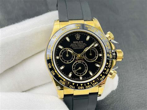 rolex rubber band chronograph knockoffs